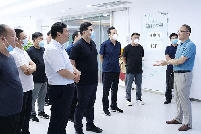 考察走访｜热烈欢迎河北省邢台市区政府领导莅临我司考察